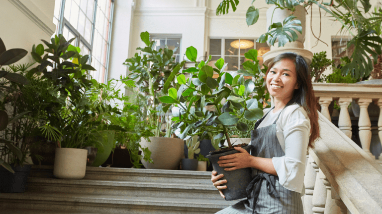 Como Decorar Escada com Plantas