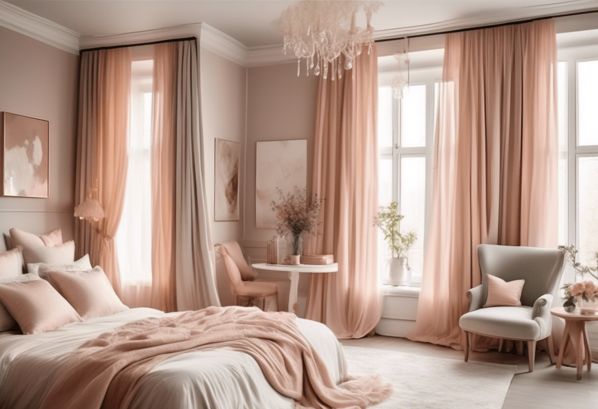Como escolher cortina para quarto de casal