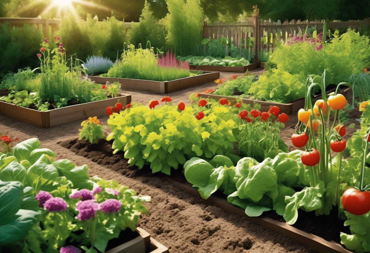 Como fazer um jardim de horta
