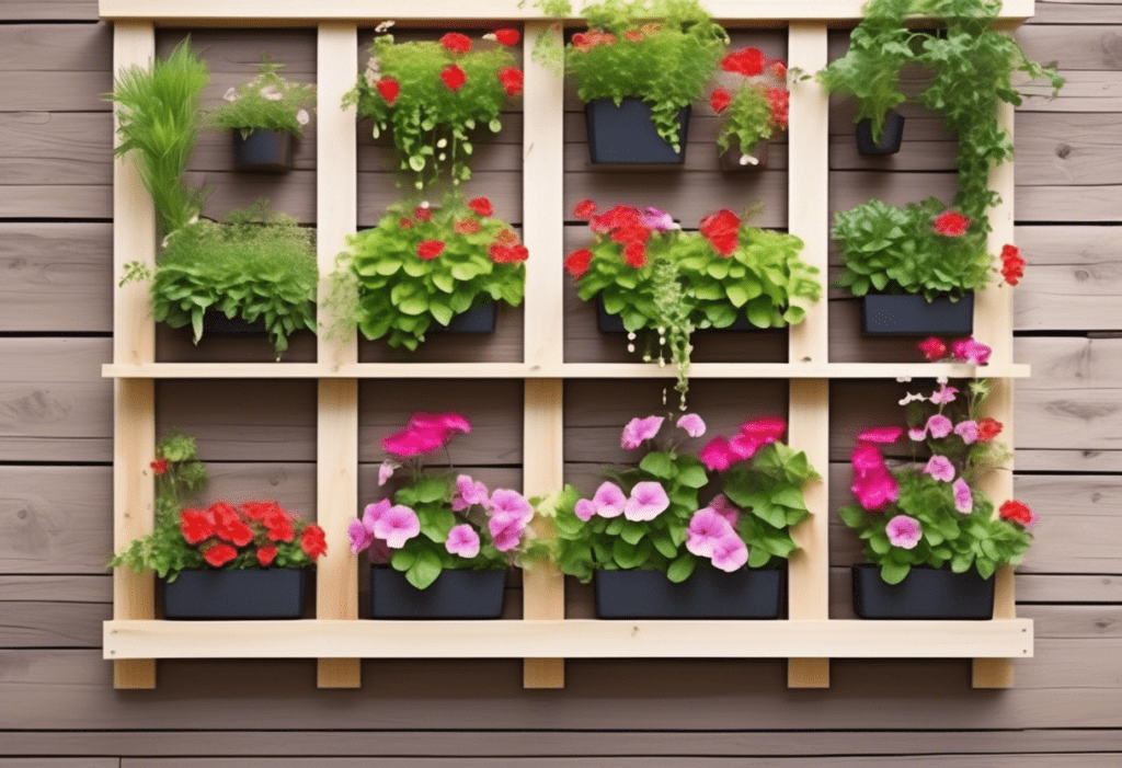 Como fazer um jardim vertical - Almofadas da Flor
