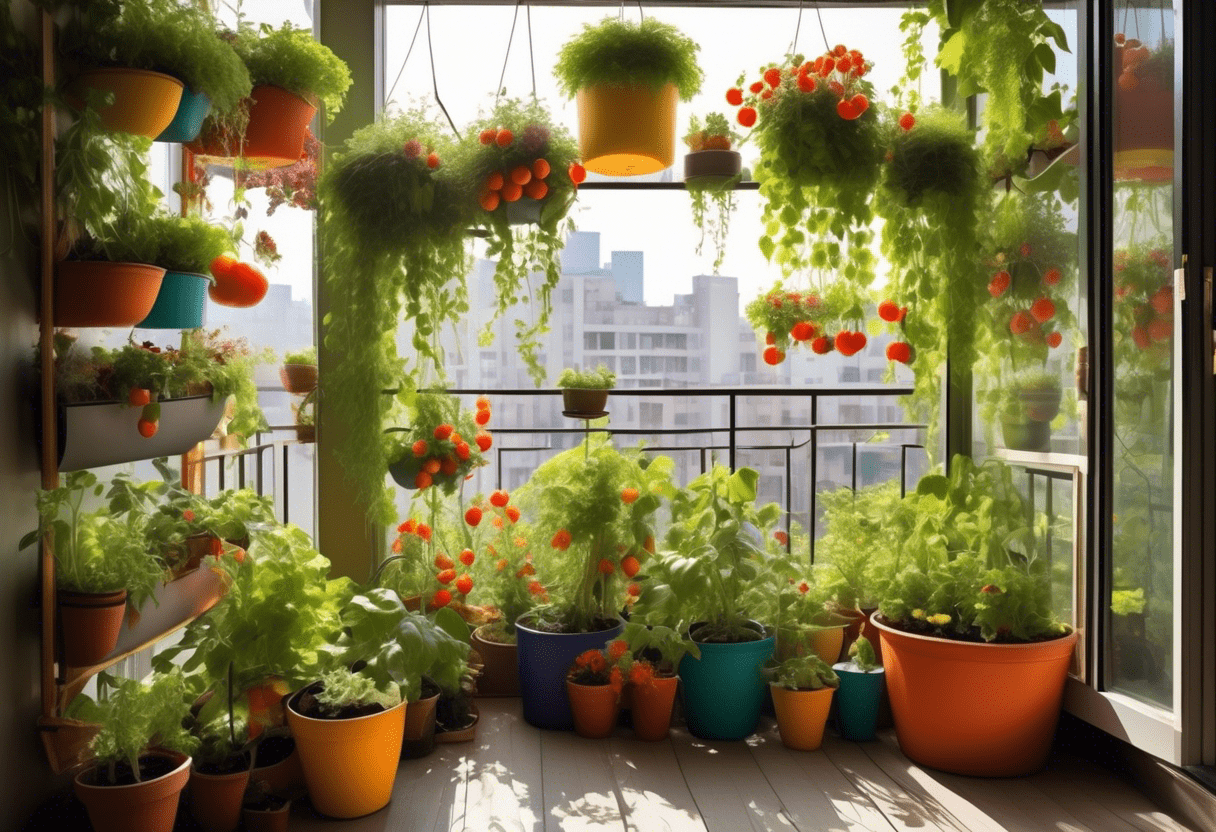 Jardinagem em apartamento