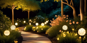 luminárias de jardim de chão
