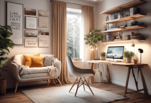 Como decorar um home office