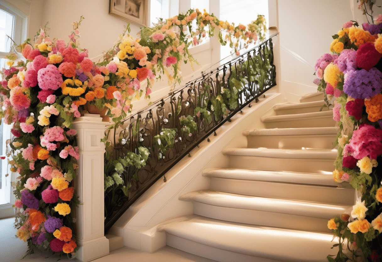 Como decorar uma escada