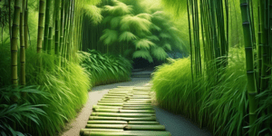 Plantas para jardim de bambu