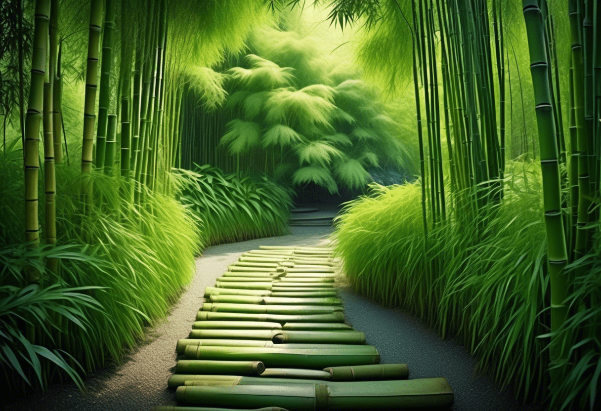 Plantas para jardim de bambu