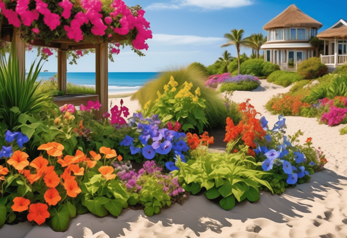 Plantas para jardim de praia