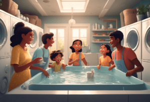 Qual o tamanho ideal de máquina de lavar para minha família