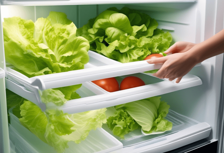 como conservar alface na geladeira