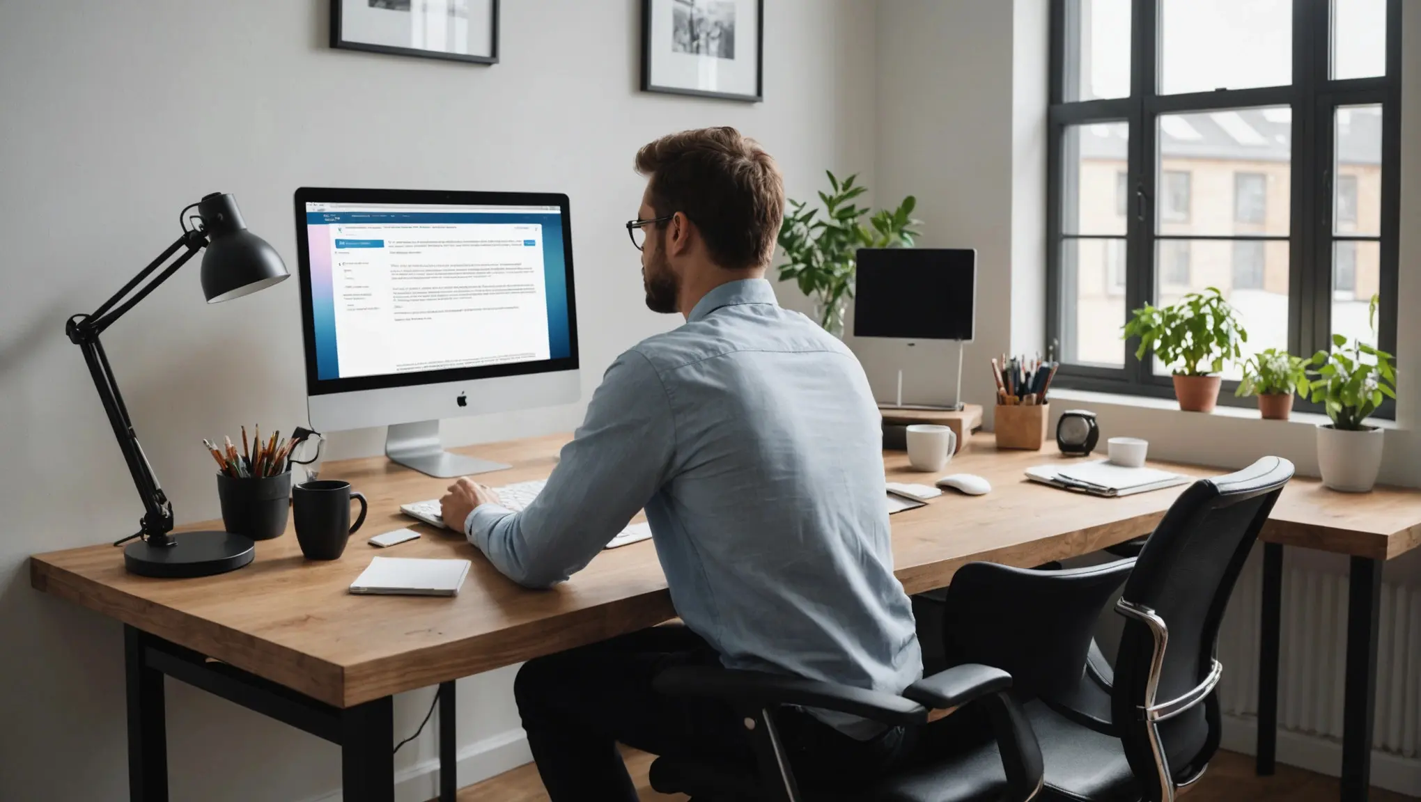 O profissional home office