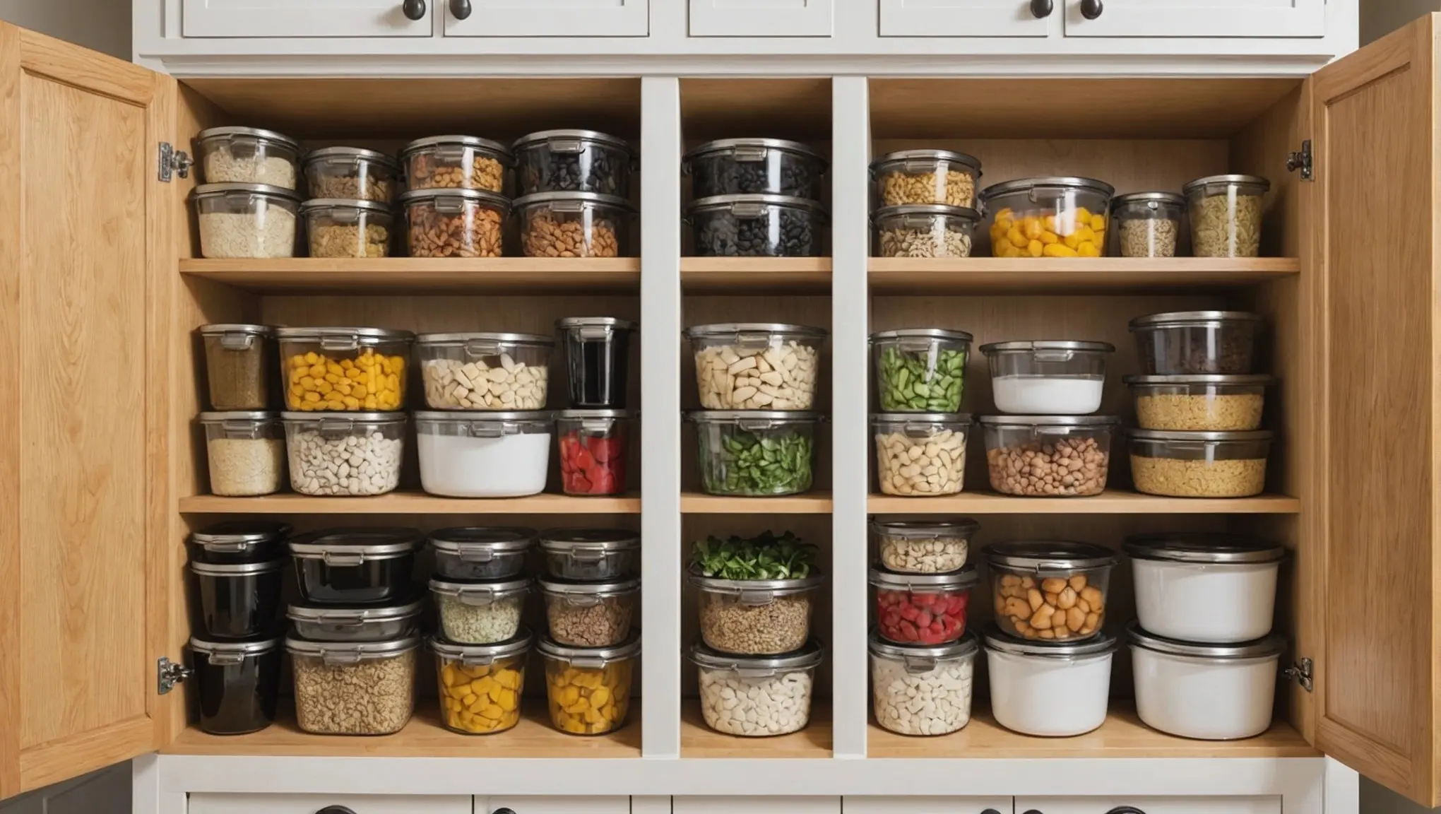 como organizar armario de cozinha