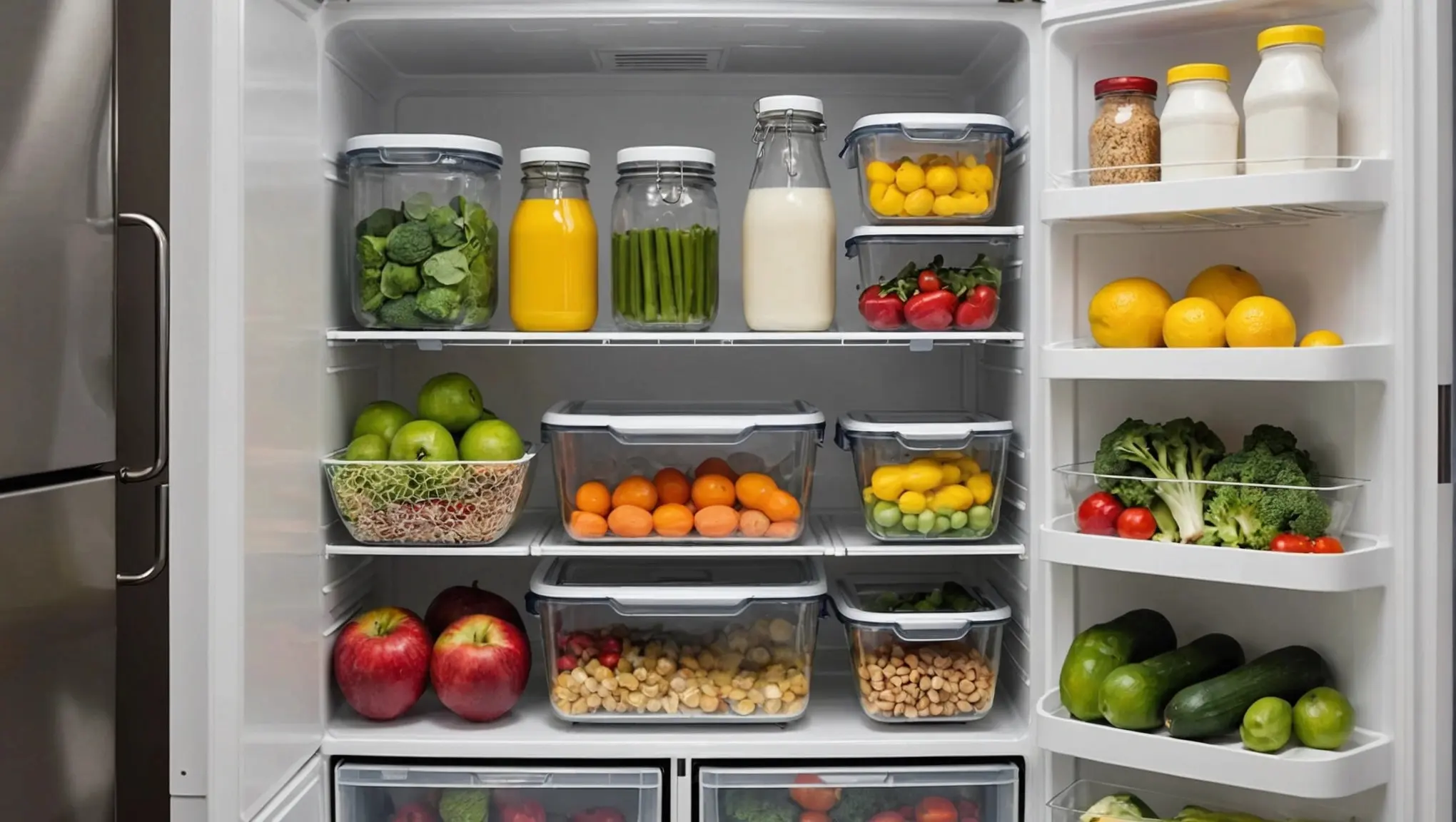 como organizar geladeira