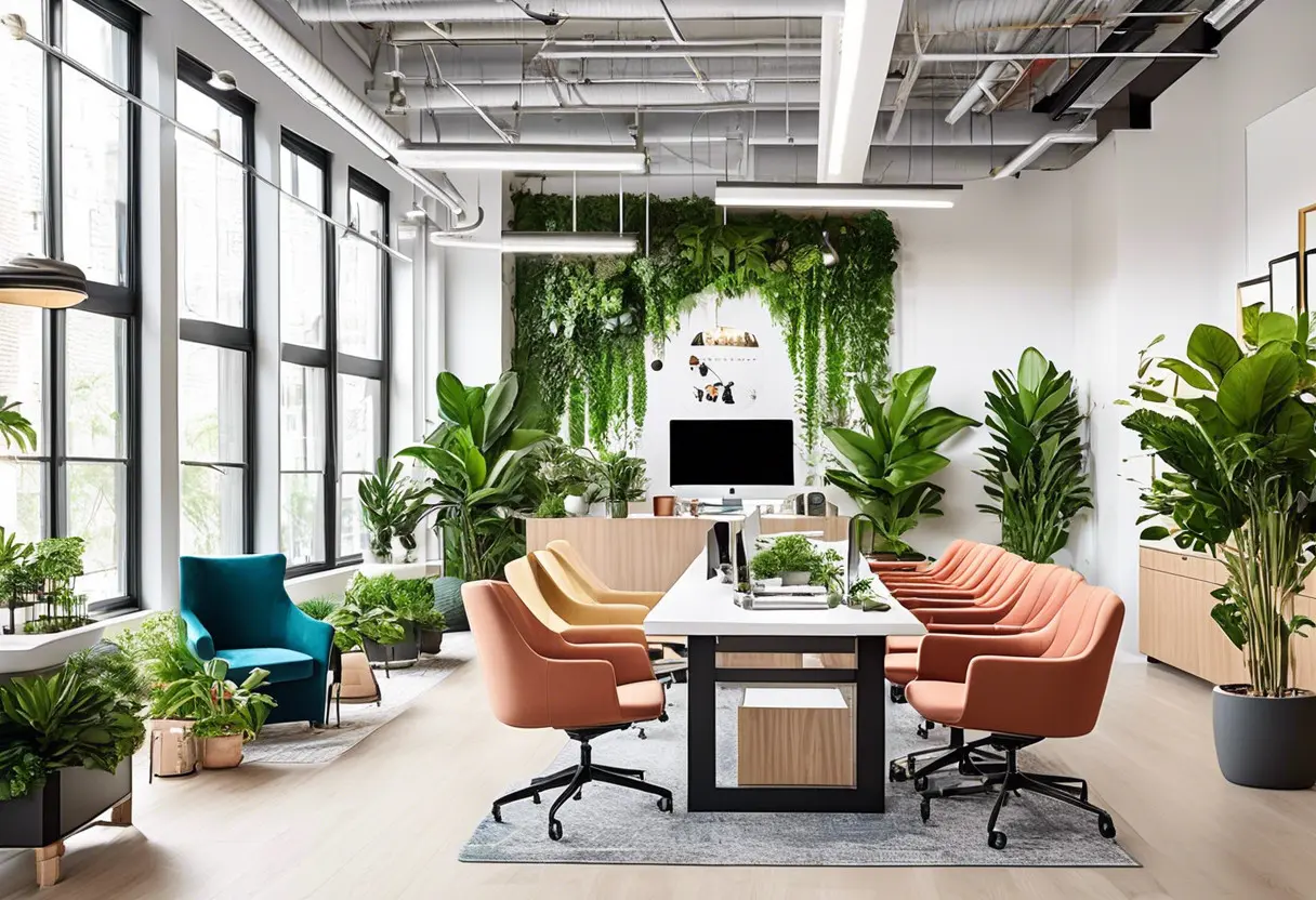 Quais as últimas tendências em decoração de escritórios
