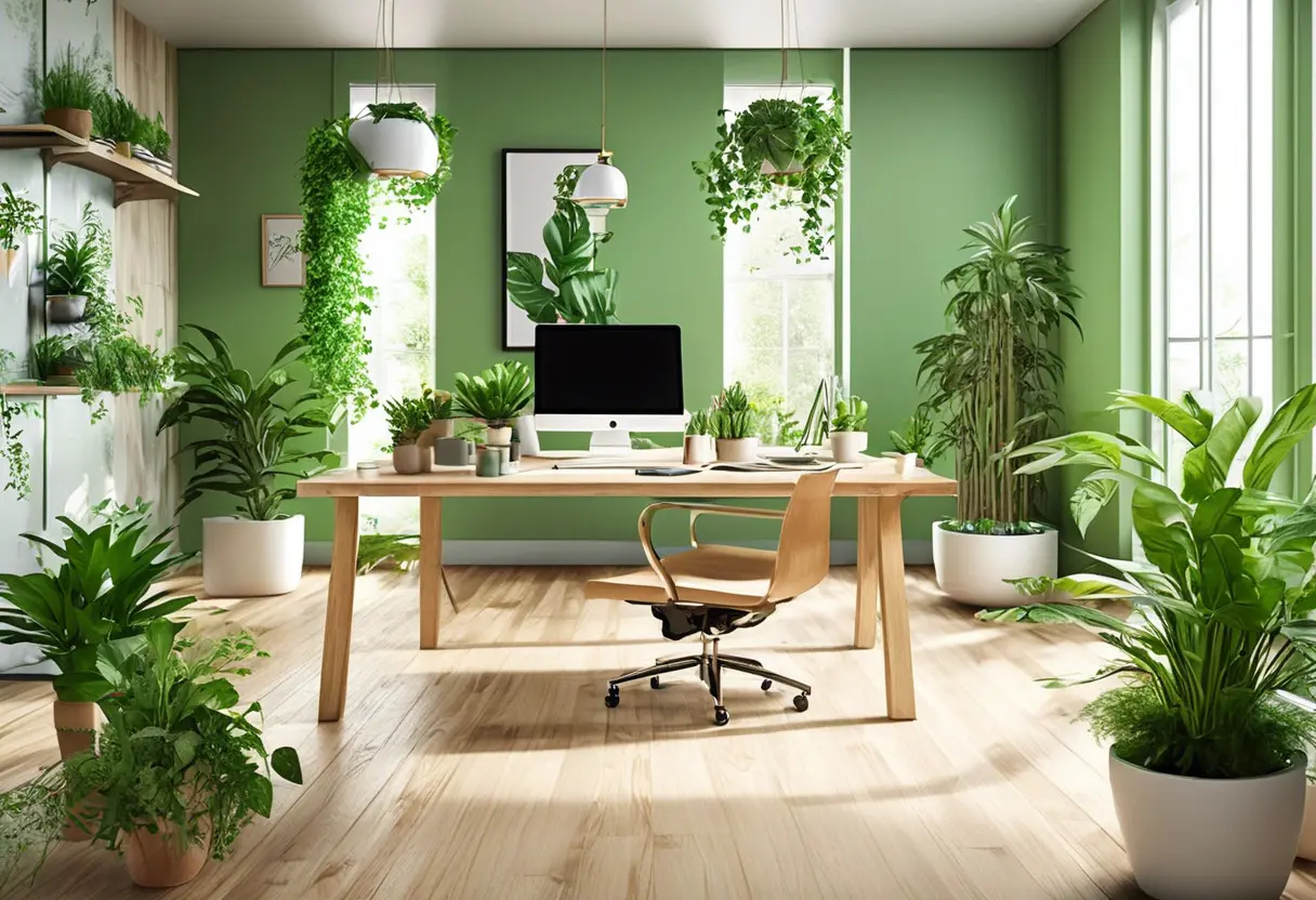 Como escolher plantas purificadoras de ar para o escritório