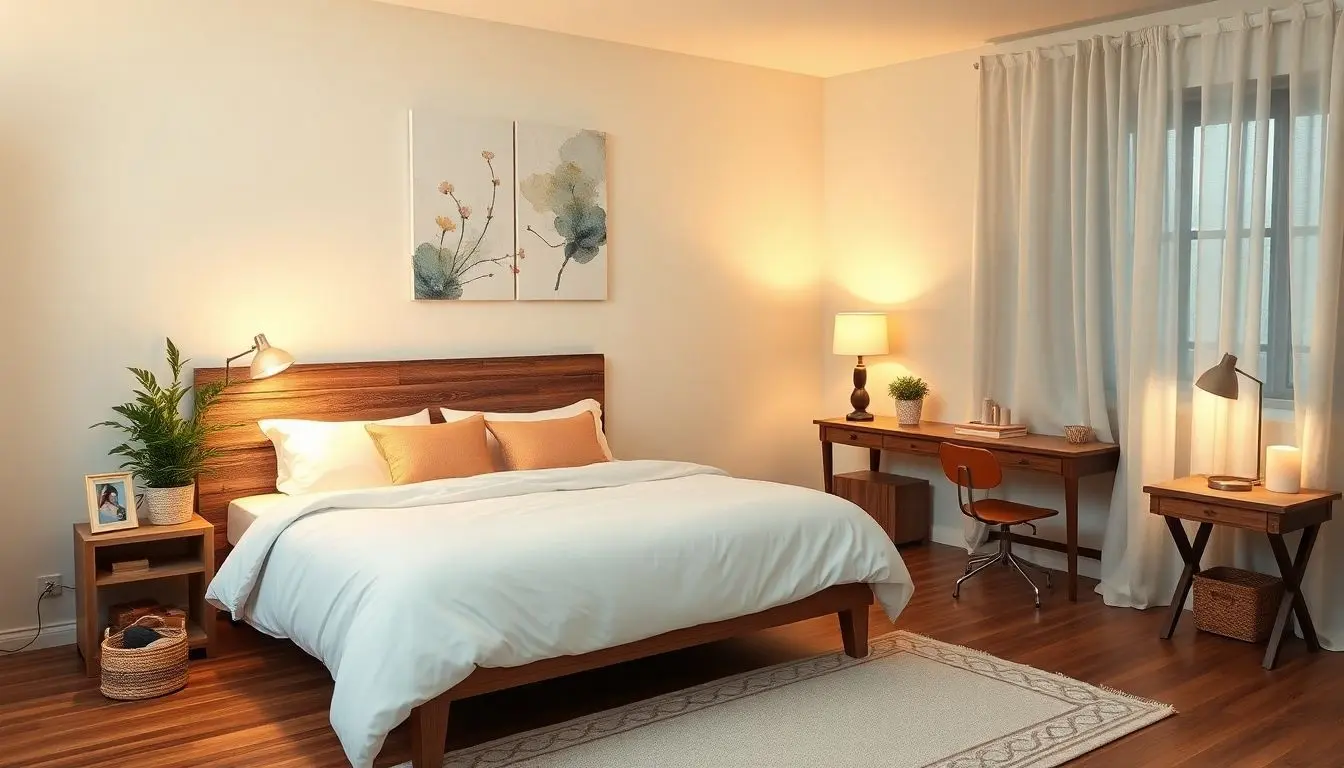 Como decorar quarto de casal gastando pouco