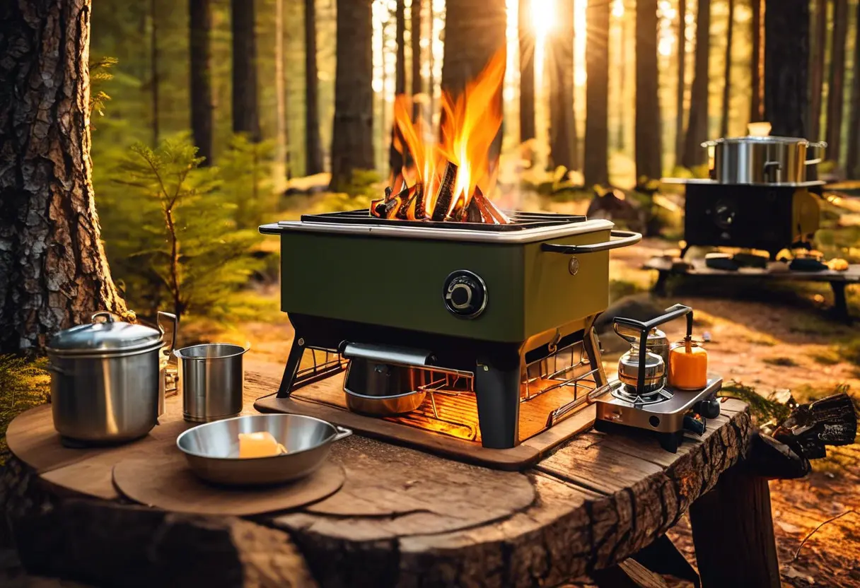 Como escolher um fogão para camping