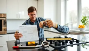 Como instalar um fogão a gás encanado