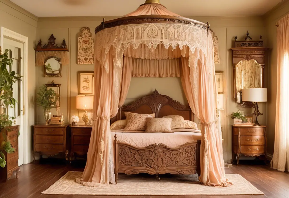 Quarto de casal vintage