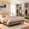 Quarto de casal com closet