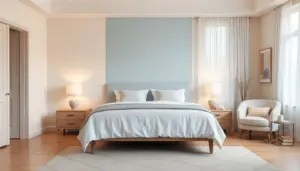 Quarto de casal simples e bonito