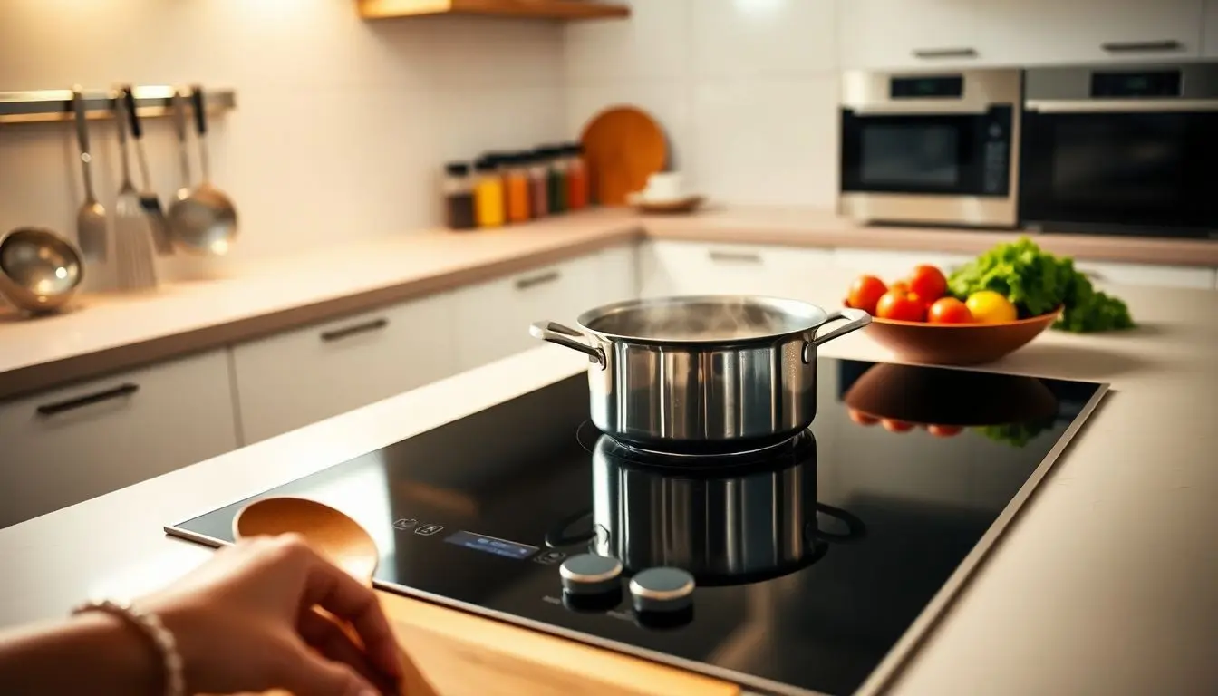 Como cozinhar no fogão de indução