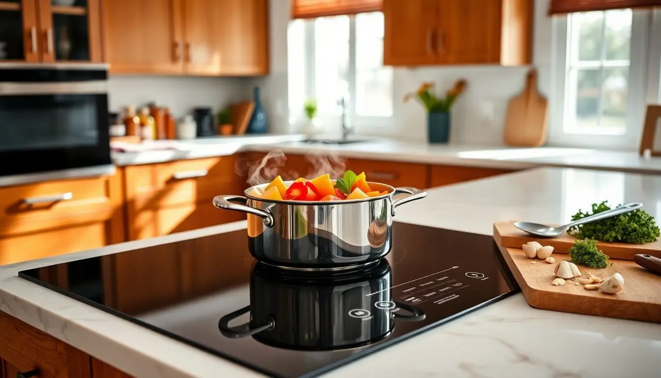 Como cozinhar no fogão de indução