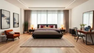 Quarto de casal em inglês