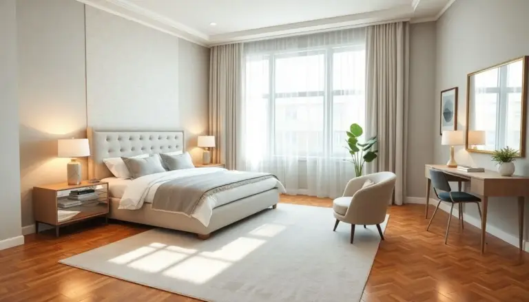 Quarto de casal tamanho ideal