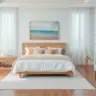 Quarto de casal na praia