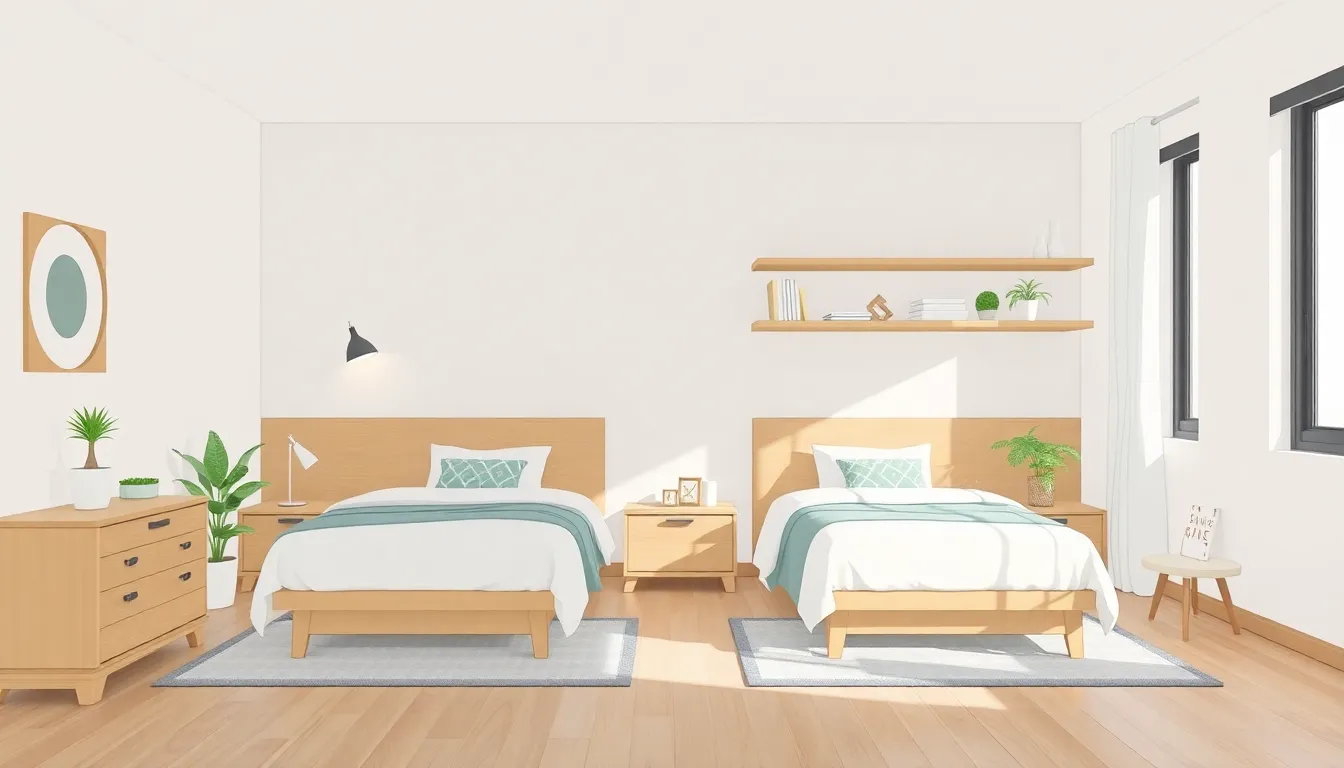 O que é um Quarto de Casal com Divisórias para Filhos? — imagem ilustrativa
