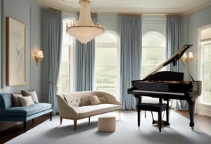 Como decorar uma sala de música